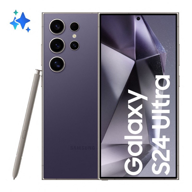 Samsung Galaxy S24 Ultra Titanio, Violeta - 12GB - 256GB - 5G S928 12-256 VL