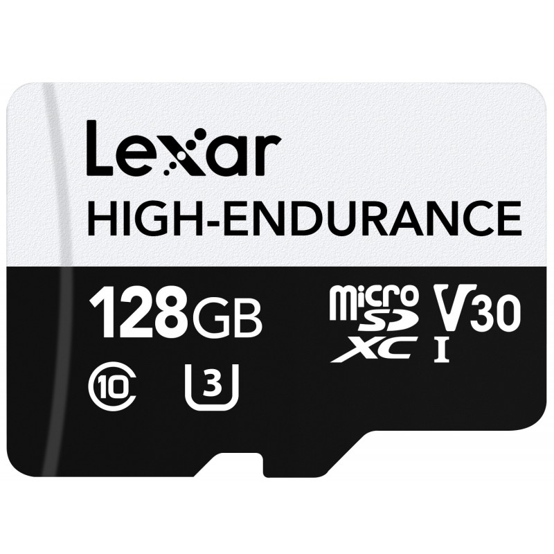 Lexar High-Endurance 128 GB MicroSDXC UHS-I Clase 10 LMSHGED128G-BCNNG