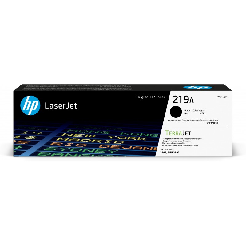 HP Cartucho de Tóner Original LaserJet 219A negro W2190A