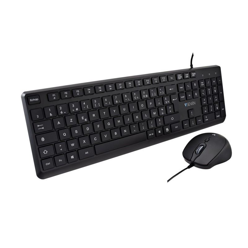 V7 Combo de teclado y ratón USB CKU350ES   Modelo para España