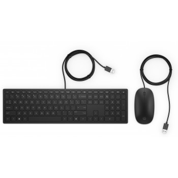 HP Teclado y ratón con cables Pavilion 400 4CE97AA