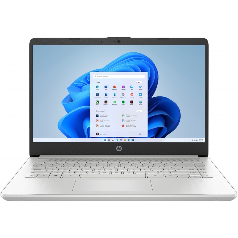 HP 14s-dq5005ns Plata - 14" - Intel Core i7 - 16GB - 512GB SSD - W11 Home 6H708EA