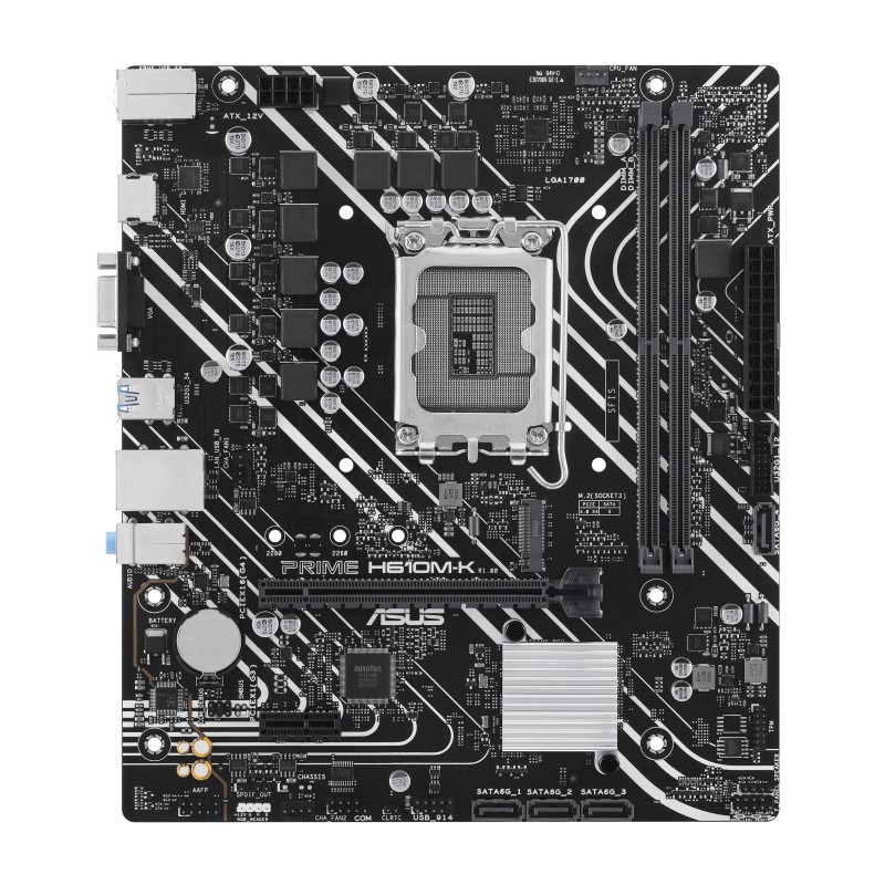 ASUS Prime H610M-K - LGA 1700 - micro ATX - Intel H610 90MB1GA0-M0EAY0