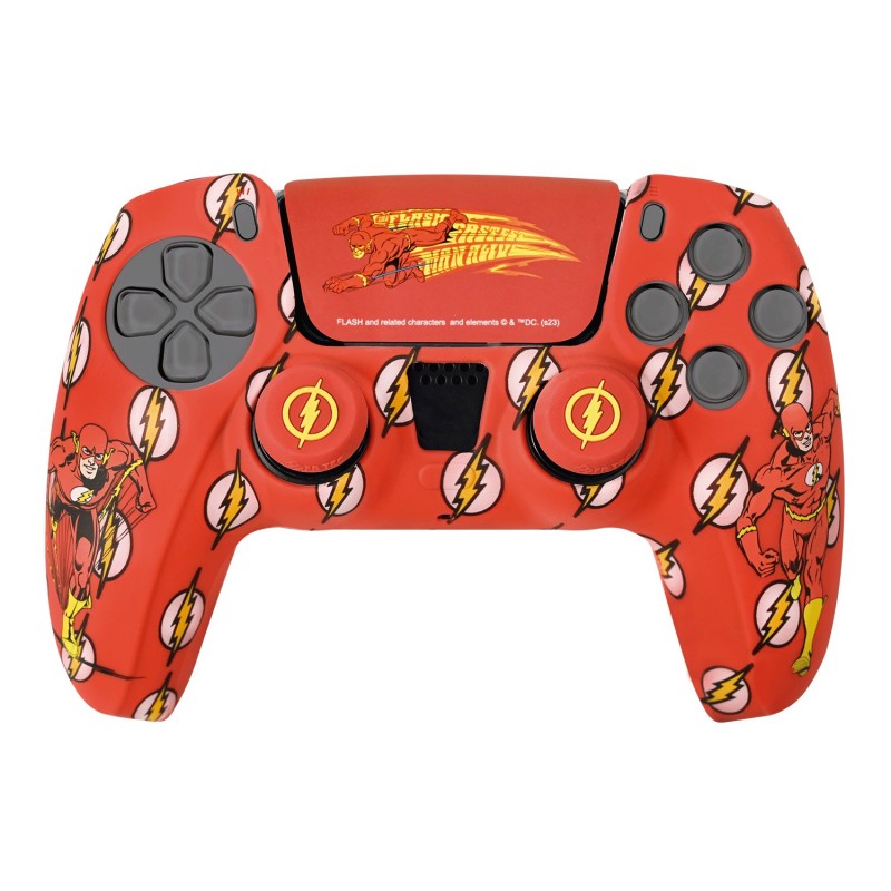 FR-TEC PS5 Custom Kit Flash, Silicone Skin + Grips + Touchpad Sticker FLAPS5CK