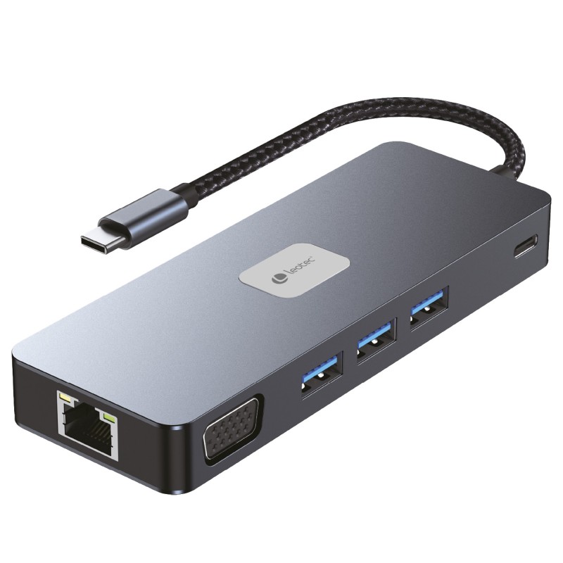 Leotec Docking Station 11 en 1 Plus LEDS03