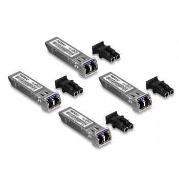 Trendnet TEG-MGBS10 4 red modulo transceptor Fibra óptica 1250 Mbit s SFP 1310 nm