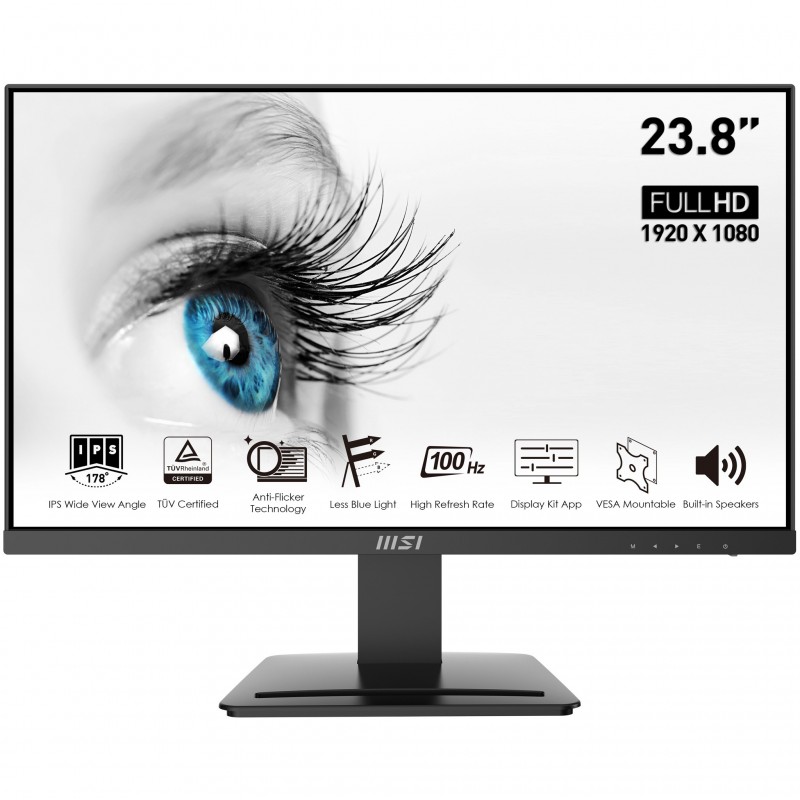 MSI Pro MP243X - 23.8" Full HD - Negro - 100Hz 9S6-3PB5CH-047