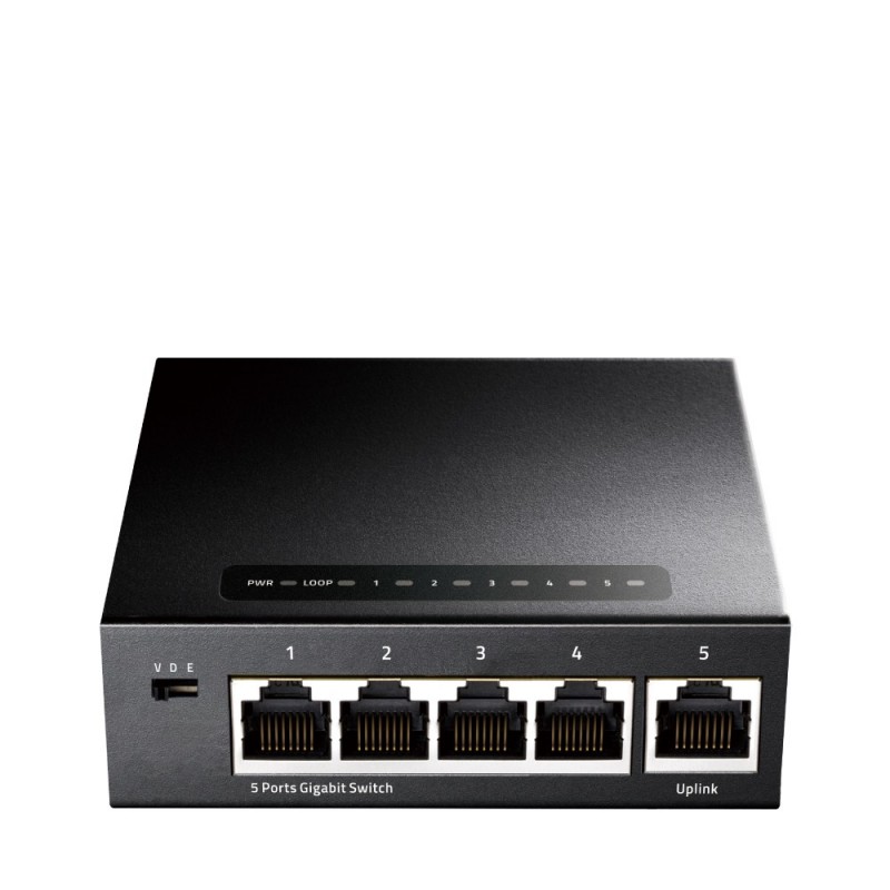 Cudy GS105 switch Gigabit Ethernet (10 100 1000) Negro