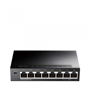 Cudy GS108 switch Gigabit Ethernet (10 100 1000) Negro