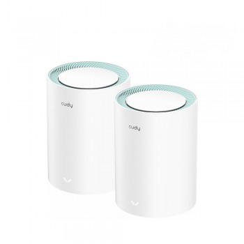 Cudy M1300 2-PACK sistema Wi-Fi Mesh (Wi-Fi en malla) Doble banda (2,4 GHz   5 GHz) Wi-Fi 5 (802.11a M1300(2-PACK)