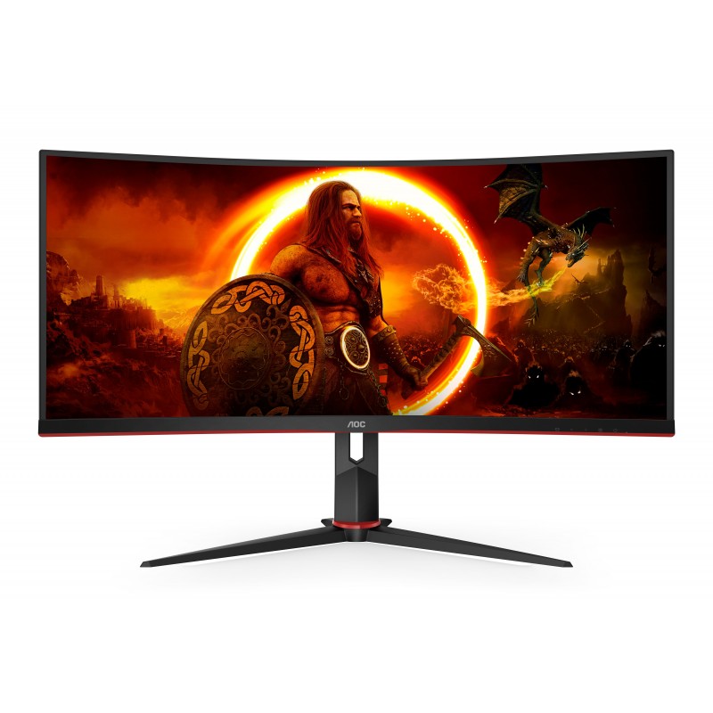 AOC G2 CU34G2XP - 34" UltraWide Quad HD - LED - Negro - 180Hz CU34G2XP BK