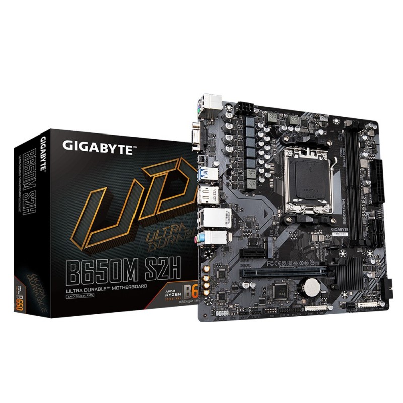 Gigabyte B650M S2H - Socket AM5 - micro ATX - AMD B650 B650M S2H G10