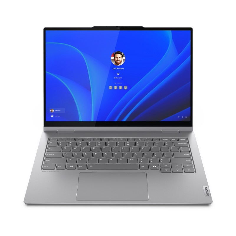 Lenovo ThinkBook 14 2-in-1 Gris - 14" - Intel Core Ultra 7 - 32GB - 1000GB SSD - Windows 11 Pro 21MX000TSP