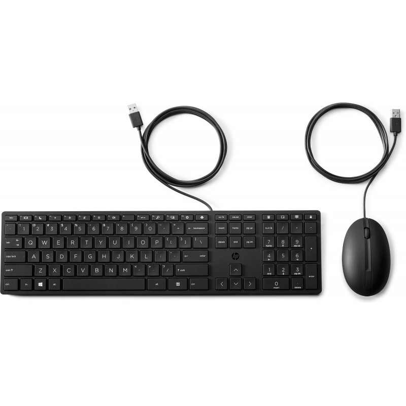 HP Teclado y ratón con cables Desktop 320MK 9SR36AA