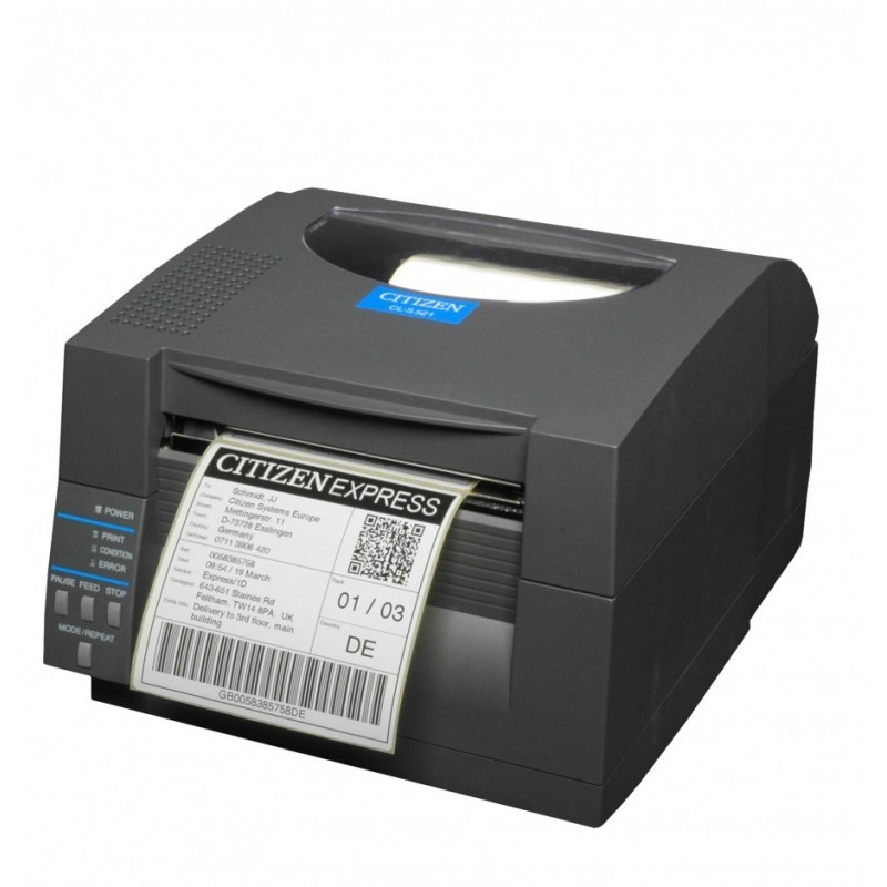 Citizen CL-S521II impresora de etiquetas Térmica directa 203 x 203 DPI 150 mm s Alámbrico CLS521IINEBXX