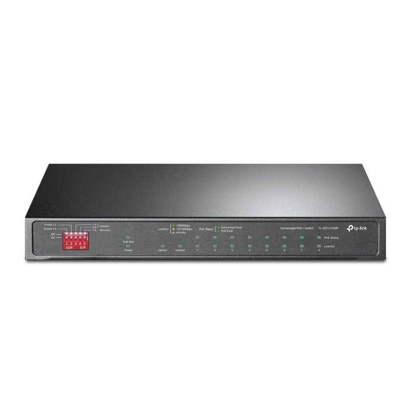 TP-Link TL-SG1210MP switch No administrado Gigabit Ethernet (10 100 1000) Energía sobre Ethernet (Po