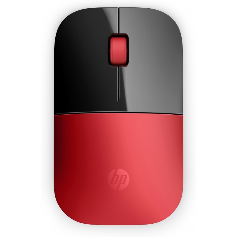 HP Ratón inalámbrico rojo Z3700 V0L82AA
