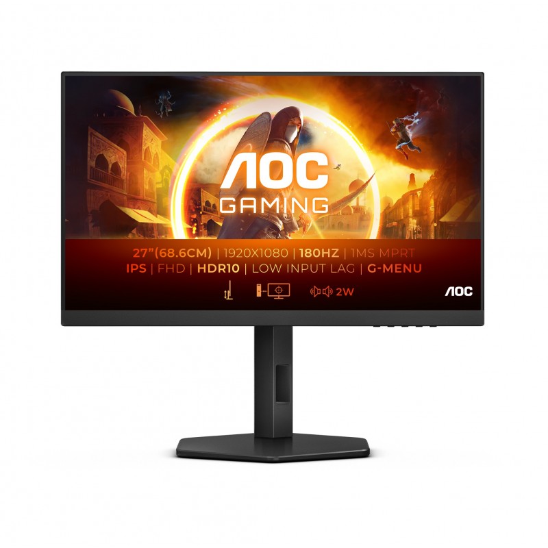 AOC G4 27G4X - 27" Full HD - LED - Negro - 180Hz
