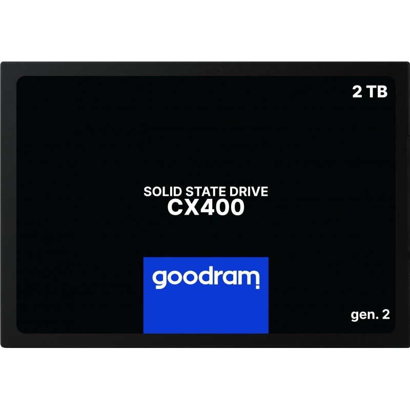Goodram CX400 SSDPR-CX400-02T-G2 - 2048GB 2.5" 3D NAND Serial ATA III