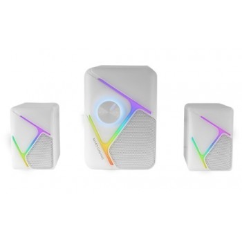 Mars Gaming MS-H21 Blanco Alámbrico 35 W MSH21W