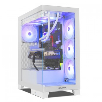 NOX Hummer Glock Midi Tower Blanco NXHUMMERGLOCKWH