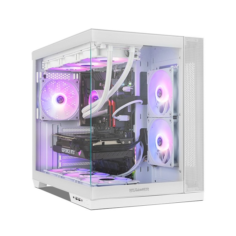 NOX Hummer Astra Neo White Midi Tower Blanco NXHUMMERASTRANEOWH
