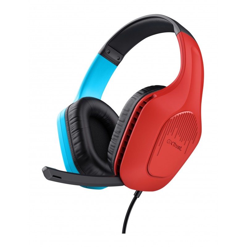 Trust GXT 416S Zirox Negro, Cian, Rojo 25423