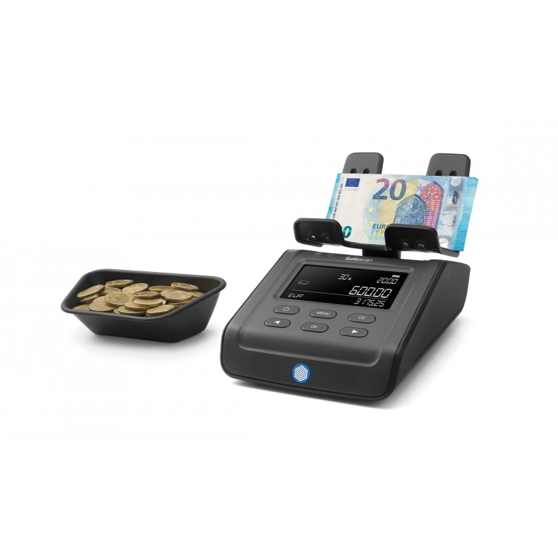 Safescan 6175 Contador de monedas Negro 131-0706