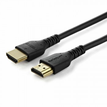 StarTech.com Cable HDMI 2.0 de Alta Velocidad con Ethernet Certificado Premium de 1,5m - 4K 60Hz - H RHDMM150CMP
