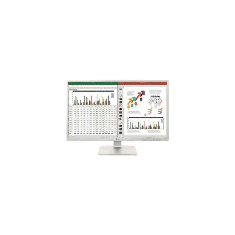 LG 27BK55YP-W - 27" Full HD - LED - Negro - 60Hz