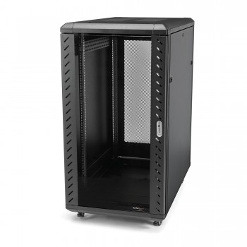 StarTech.com Armario Rack para Servidores 32U 19" 4 Columnas - Rack de Servidores con Cerradura y Se RK3236BKF
