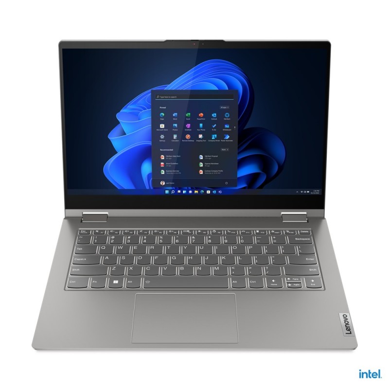 Lenovo ThinkBook 14s Yoga Gris - 14" - Intel Core i5 - 8GB - 256GB SSD - W11 Pro 21JG000JSP