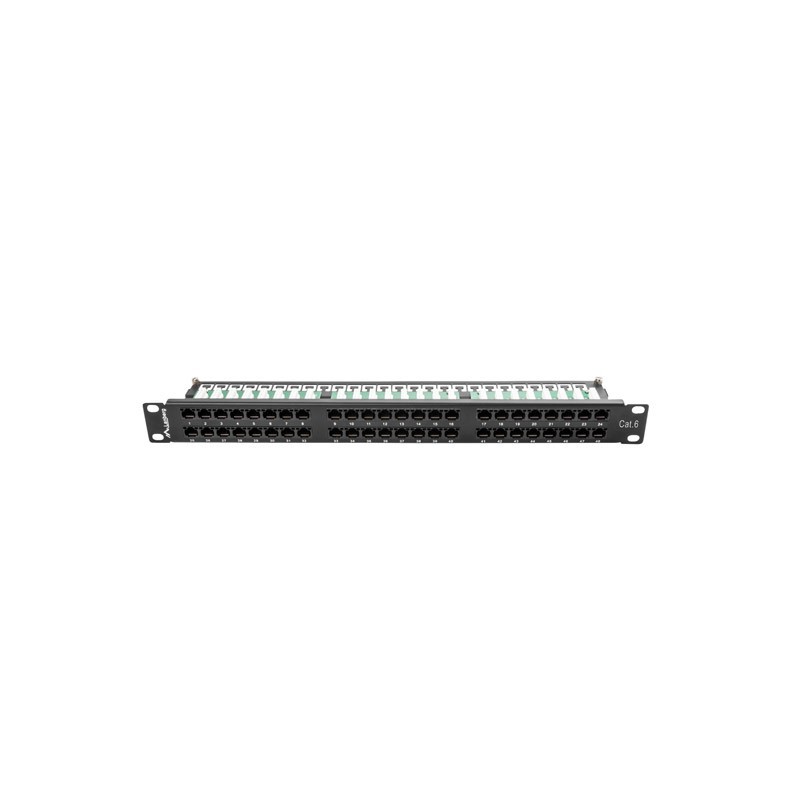 Lanberg PPU6-1048-B panel de parcheo 1U