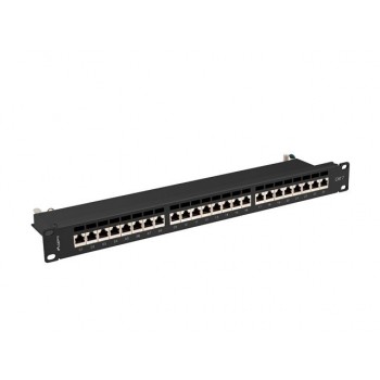 Lanberg PPS7-1024-B panel de parcheo 1U