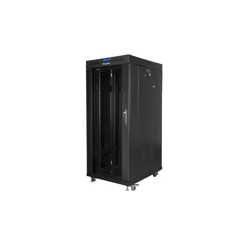 Lanberg FF01-8037-12BL armario rack 37U Rack o bastidor independiente Negro