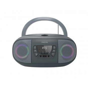 Fonestar BOOM-GO-G reproductor de CD Reproductor de CD portátil Gris