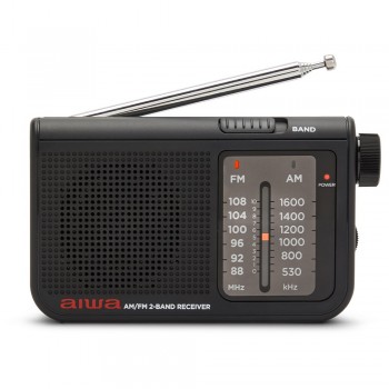 Aiwa RS-55BK radio Personal Analógica Negro RS-55 BK