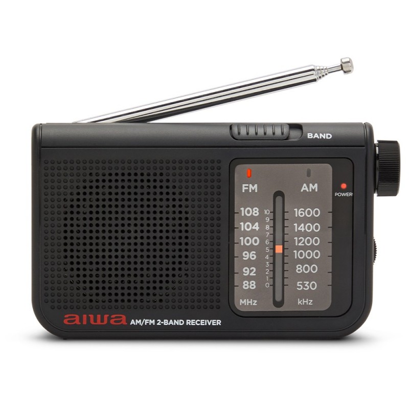 Aiwa RS-55BK radio Personal Analógica Negro RS-55 BK
