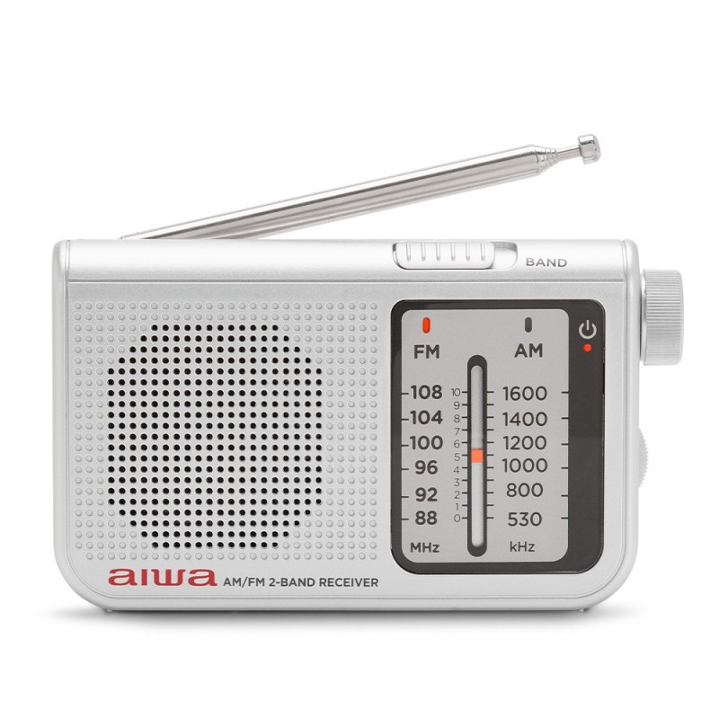 Aiwa RS-55SL radio Personal Analógica Plata RS-55 SL