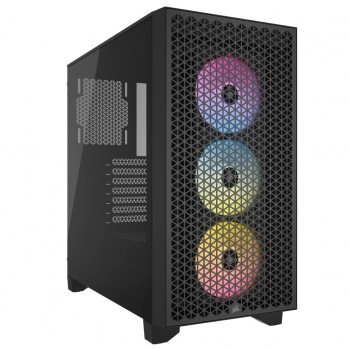 Corsair 3000D RGB AIRFLOW Midi Tower Negro CC-9011255-WW