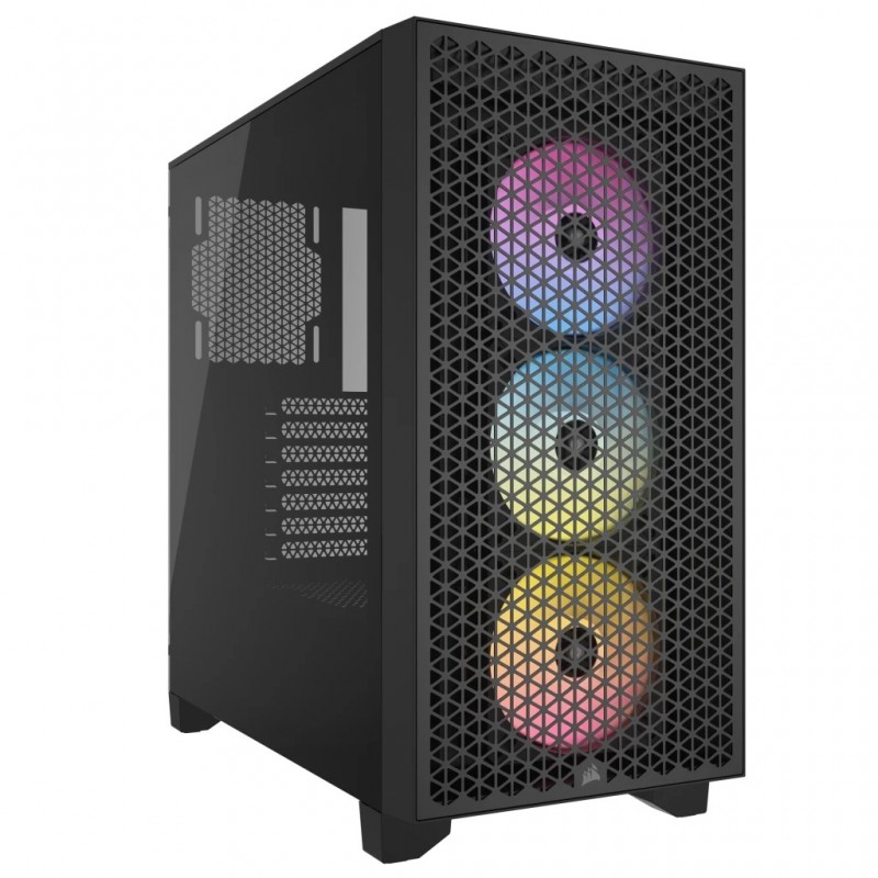 Corsair 3000D RGB AIRFLOW Midi Tower Negro CC-9011255-WW