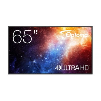 Optoma N3651K - 65" -  4K Ultra HD - Negro H1F2C0FBW101