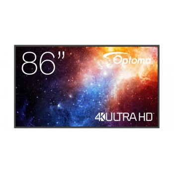Optoma N3861K - 86" -  4K Ultra HD - Negro H1F2C0HBW101