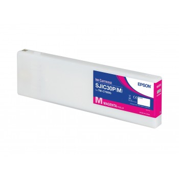 Epson SJIC30P(M)  Ink cartridge for ColorWorks C7500G (Magenta) C33S020641