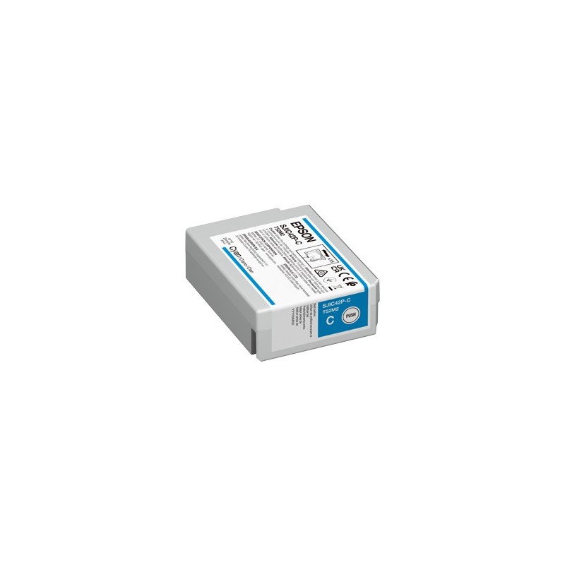 Epson SJIC42P-C cartucho de tinta 1 pieza(s) Original Cian C13T52M240