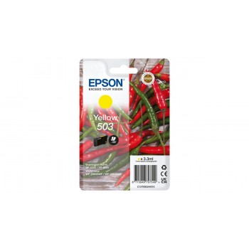 Epson 503 cartucho de tinta 1 pieza(s) Original Rendimiento estándar Amarillo C13T09Q44010