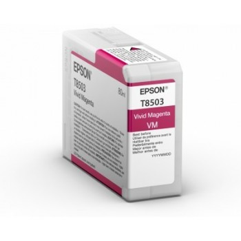 Epson T8503 cartucho de tinta 1 pieza(s) Original Magenta vivo C13T85030N