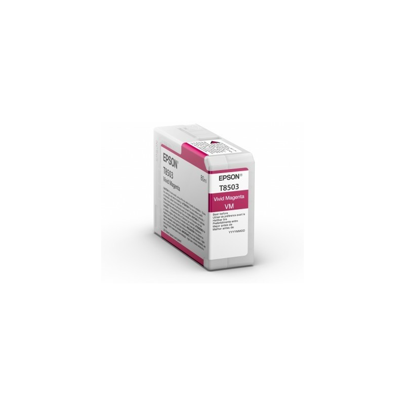 Epson T8503 cartucho de tinta 1 pieza(s) Original Magenta vivo C13T85030N