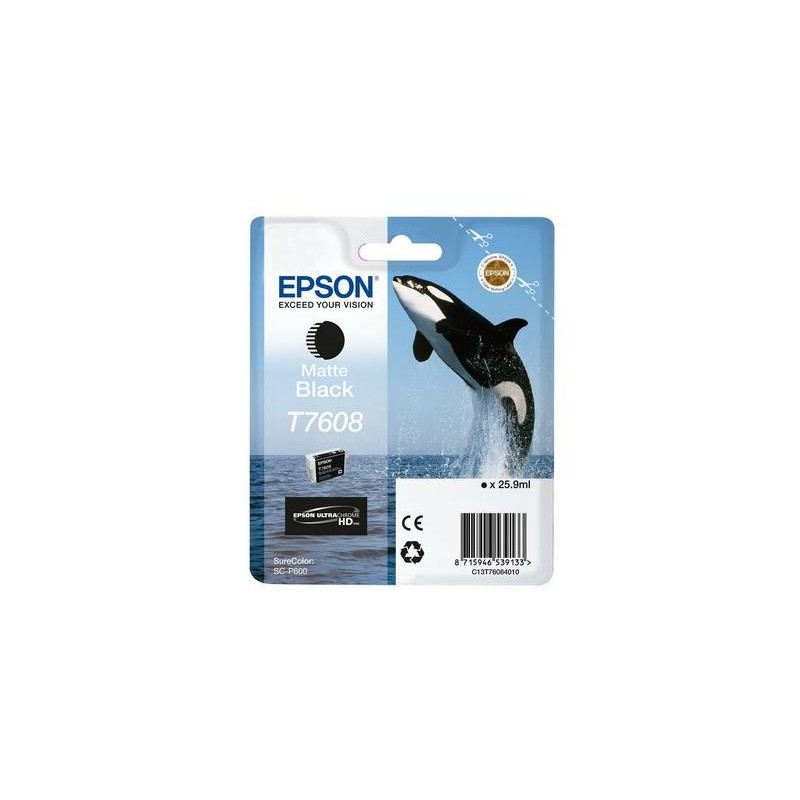 Epson C13T76084N10 cartucho de tinta 1 pieza(s) Original Negro mate
