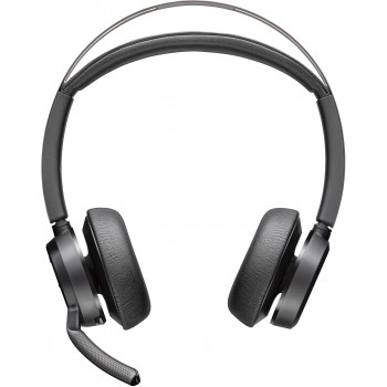 POLY Auriculares Voyager Focus 2 USB-C-C   adaptador USB-C A   base de carga 9T9J5AAAC3